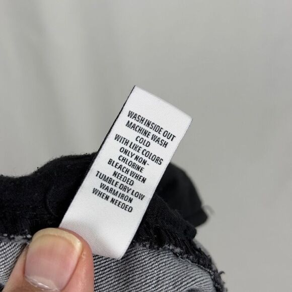 RSQ Gray Distressed Denim Vintage High Rise - Women’s 28 - Picture 6 of 6